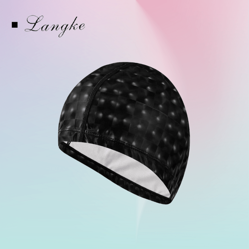 Waterproof PU Swimming Cap Oversized Outdoor Swimming Equipment