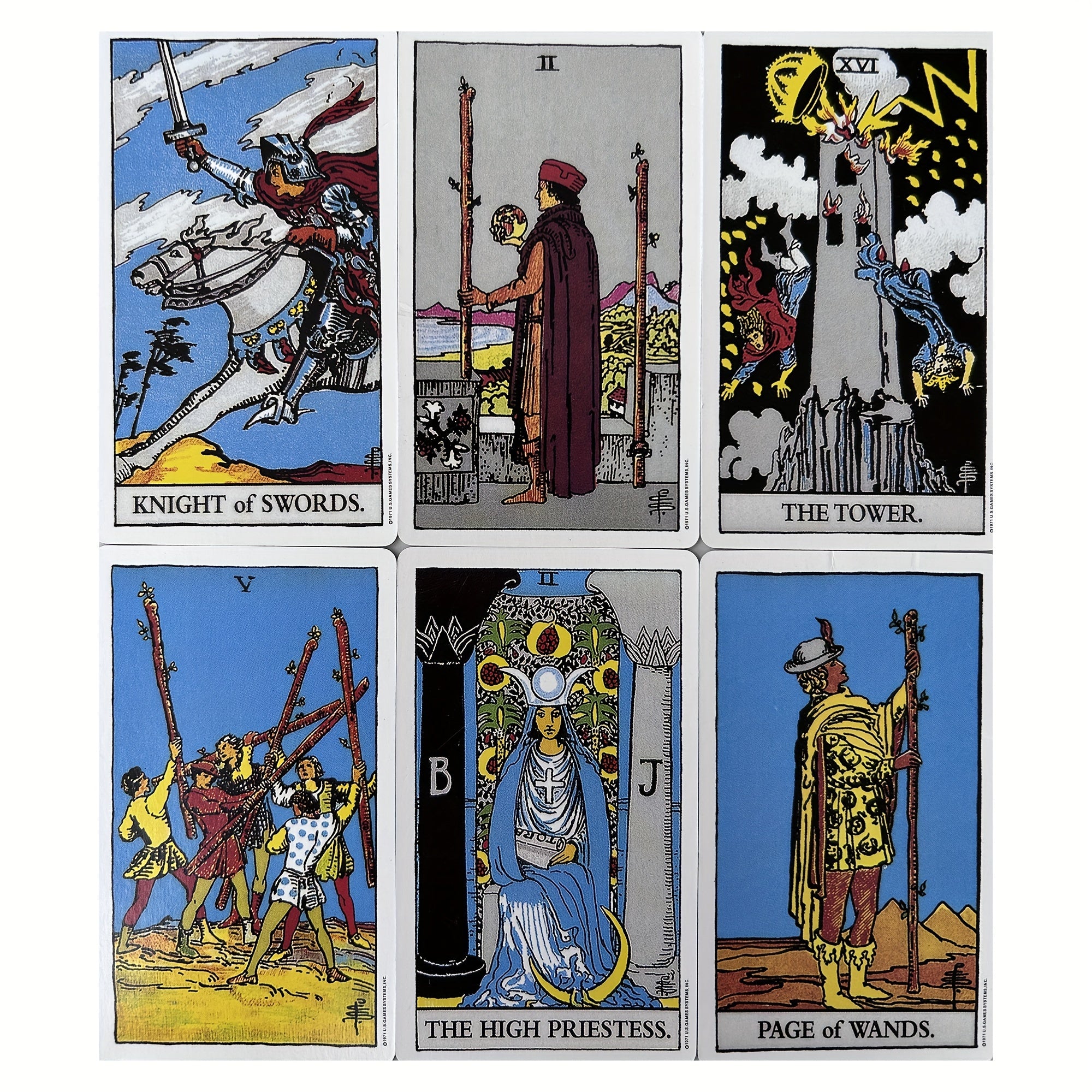 Tarot Cards for Beginners with Guide - Family Party Fortune Telling Game Oracle