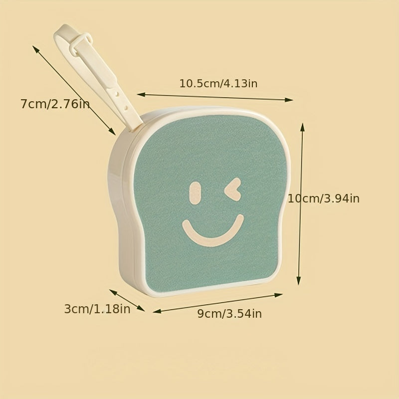 Cartoon Toast Cosmetics Box Plastic Jewelry Storage Drawer