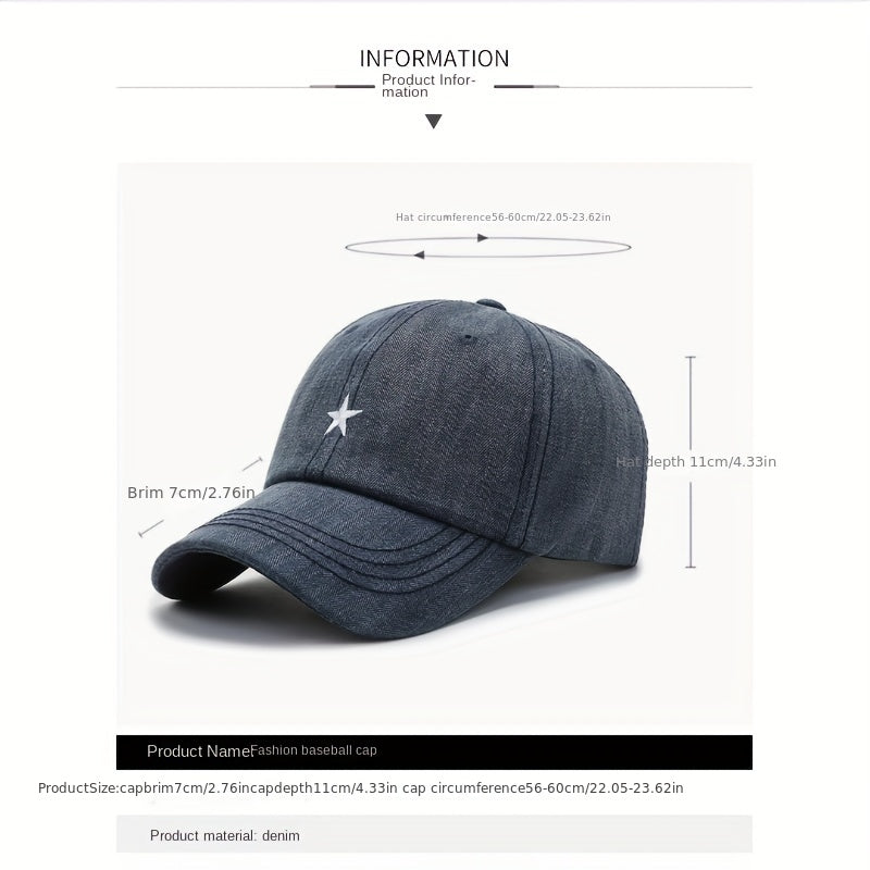 Embroidered Baseball Visor Cap Lightweight Drawstring Retro Hat for Outdoor