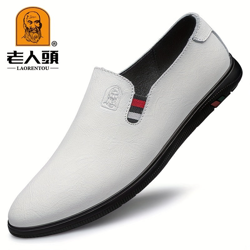 Men's No Tie Slip On Loafers Walking Shoes - Assorted Colors