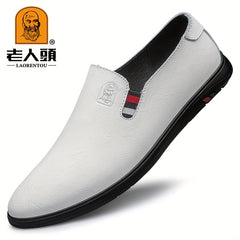 Men's No Tie Slip On Loafers Walking Shoes - Assorted Colors