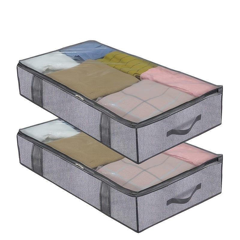Under Bed Organizer for Blankets, Clothes & Quilts