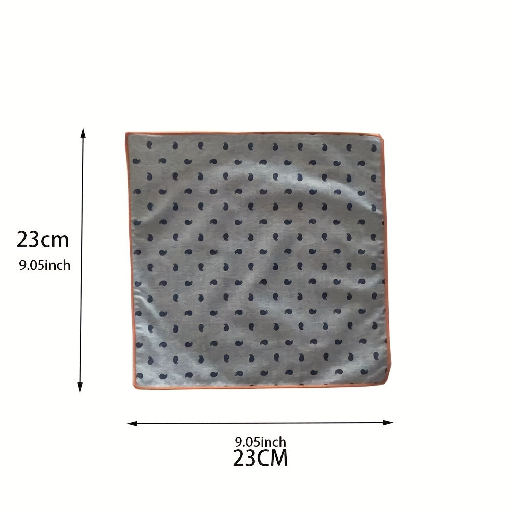 Men's Floral Suit Pocket Towel Business Handkerchief