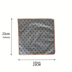 Men's Floral Suit Pocket Towel Business Handkerchief