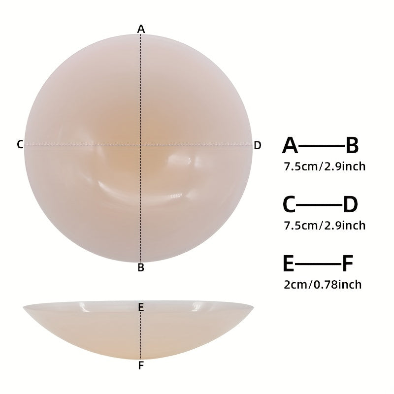 Women's Self-adhesive Breast Paste Invisible Silicone Chest Paste