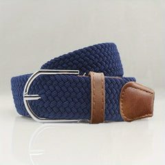 Men's/Women's Elastic Stretch Casual Head PU Belt
