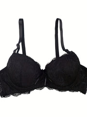 Lace Push Up Bra Sexy & Comfortable Bow Tie Lingerie