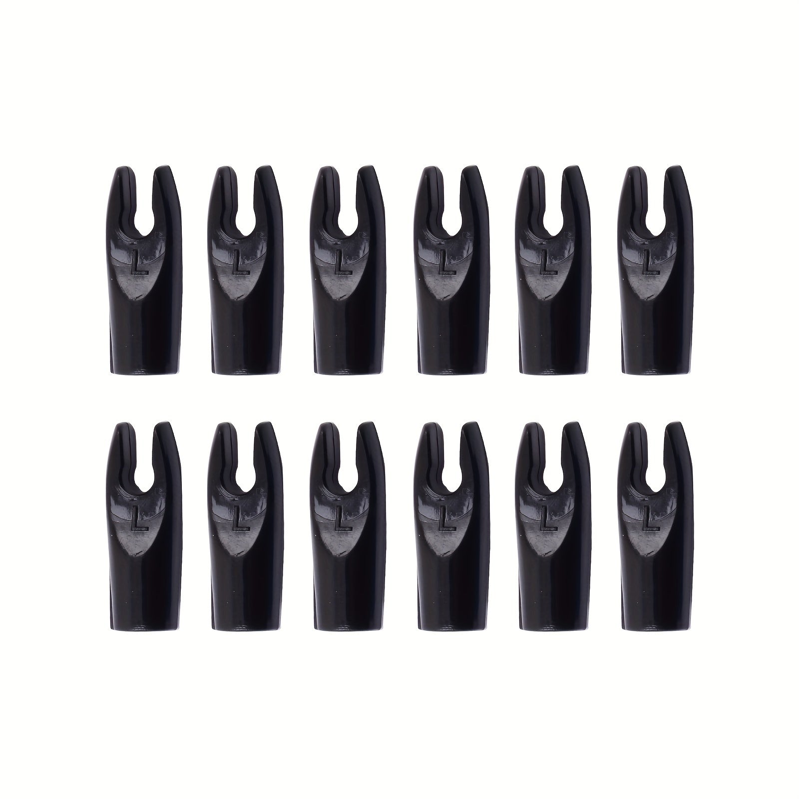 12pcs DIY Arrow Nock For 0.244in 6.2mm ID Shaft Archery Accessory