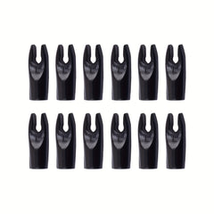 12pcs DIY Arrow Nock For 0.244in 6.2mm ID Shaft Archery Accessory