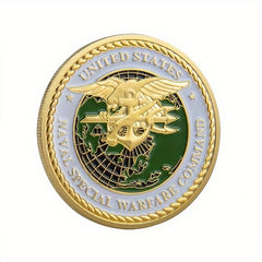 US Navy Seals Challenge Coin, Unique Collectible Gift for Kids