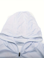 Men's Sun Protection Hooded Jacket Long Sleeve Quick Dry Hoodie