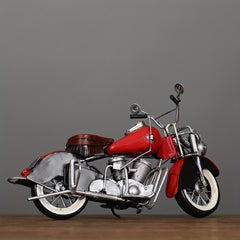 Vintage Style Classic Motorbike Model Toy