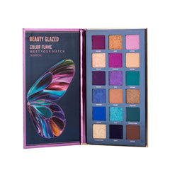 Butterfly 18 Colors Eyeshadow Palette High Pigmented Matte Shimmer