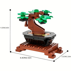 Bonsai Tree Building Block Set 70pcs