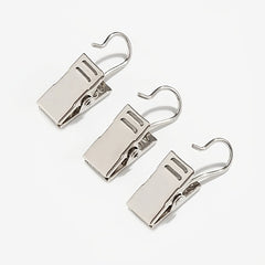 30pcs Heavy Duty Metal Curtain Hangers Clips for Home Decoration