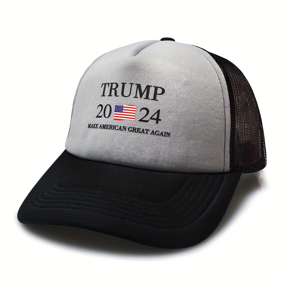 Mesh Trucker Hip Hop Baseball Cap Unisex Breathable Dad Hat for Women Men