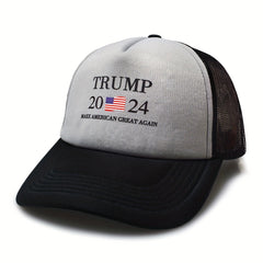 Mesh Trucker Hip Hop Baseball Cap Unisex Breathable Dad Hat for Women Men