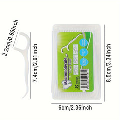 Classic Dental Floss Safety Toothpick Box - 50/150/300pcs