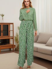 Ditsy Floral Wide Leg Pants for Summer