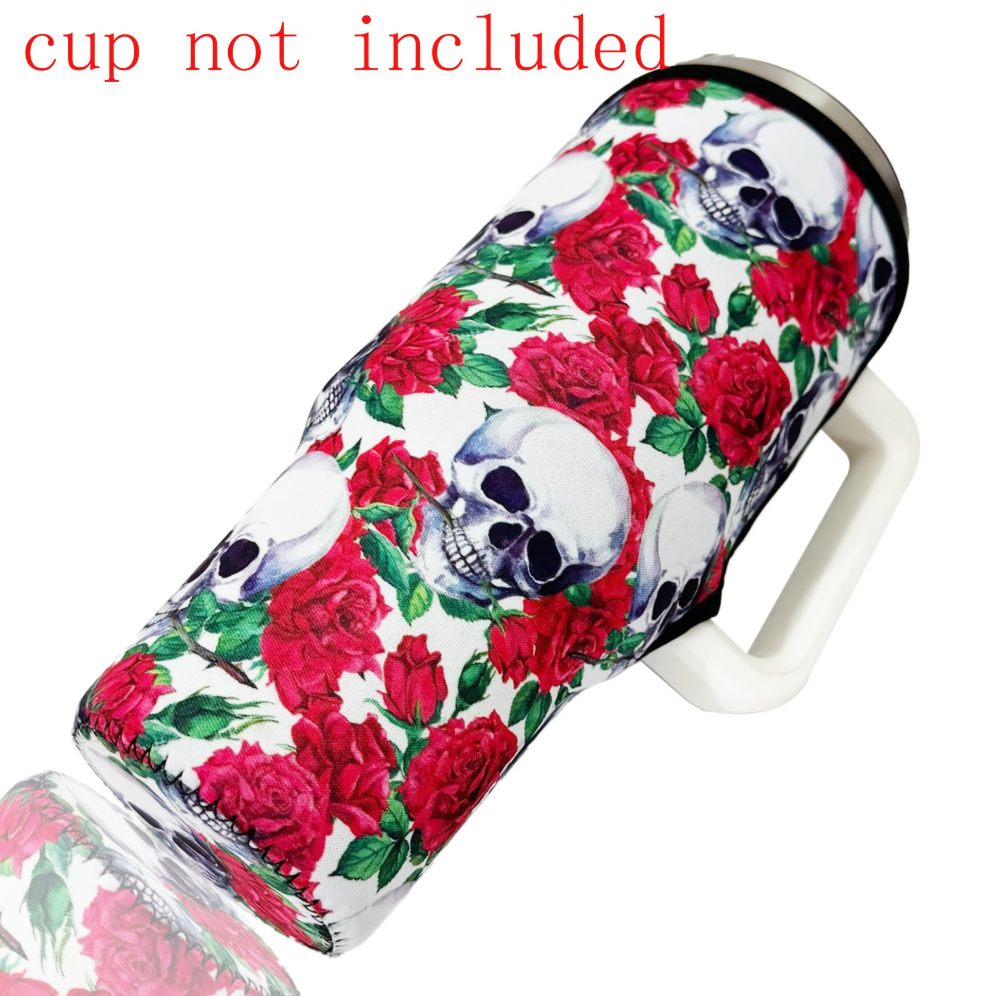 Skull Water Bottle Cover for 40oz Tumbler