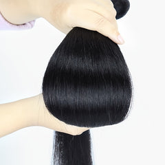 10A Brazilian Straight Hair Bundle 3PCS Human Hair Weaving Extension