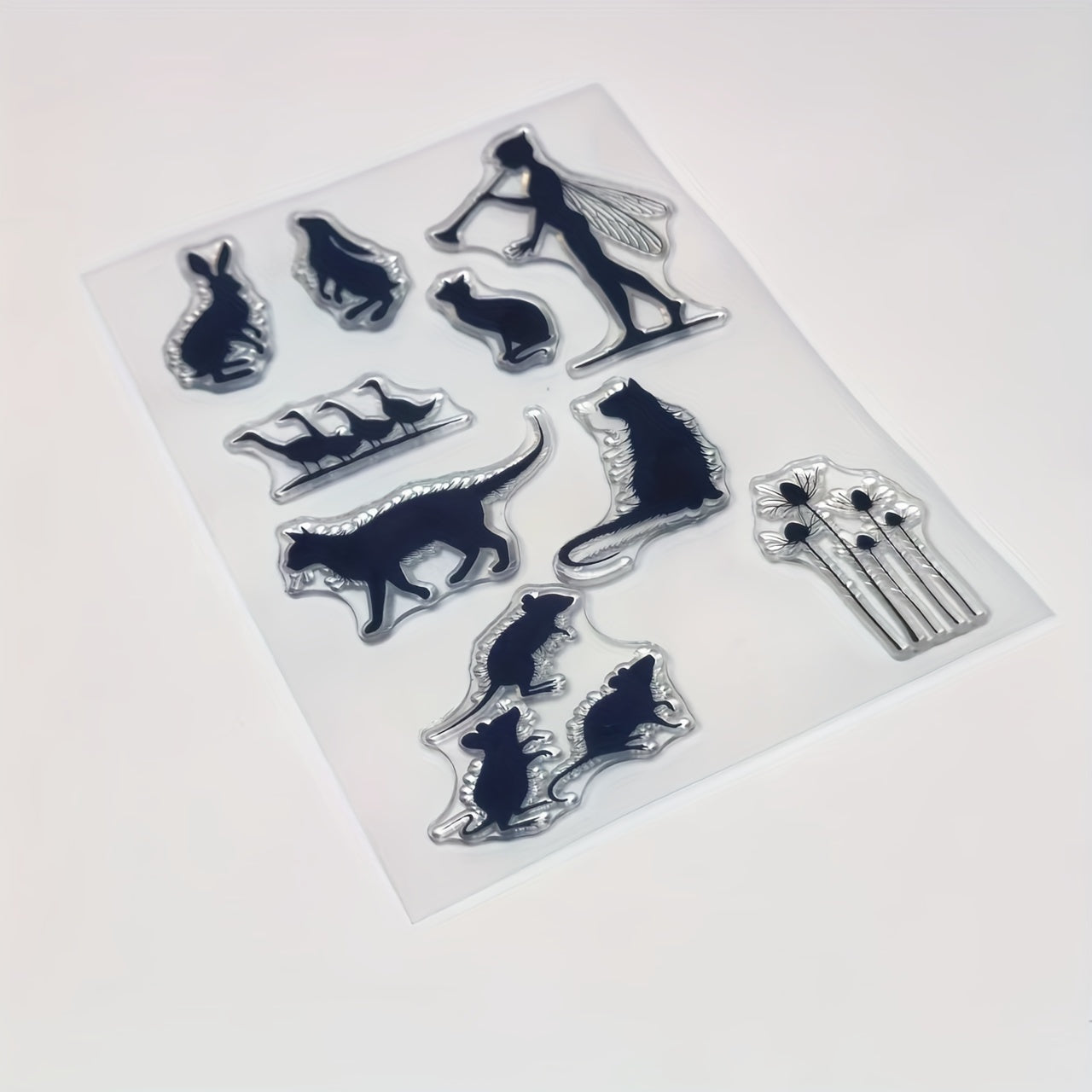 Transparent Seal Characters Animal Patterns Scrapbooking Card Making