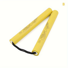 2pcs Foam Nunchakus With Rope Plastic For Entertainment