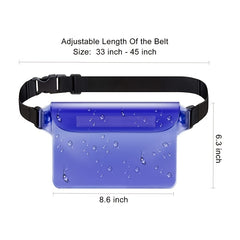 Waterproof Pouch With Waist Strap Mobile Phone Dry Bag