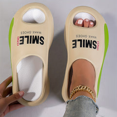 Summer Non Slip Slides Thick Bottom Slippers