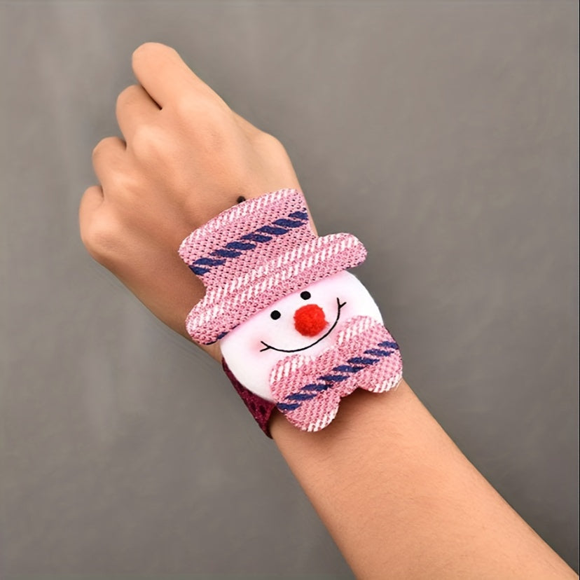 Xmas Decor Sequin Bracelet Deer Bangle