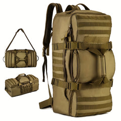 60L Multifunctional Mountaineering Travel Backpack MOLLE Duffel Bag