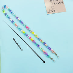 Colorful Acrylic Glasses Rope Non-slip
