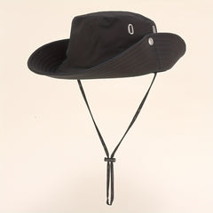Adjustable Bucket Hat Wide Brim UV Protection Sun Hat