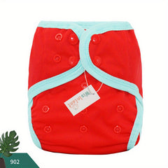 WizInfant Waterproof Plain Cloth Diaper, FashionPrint, 2-27KG