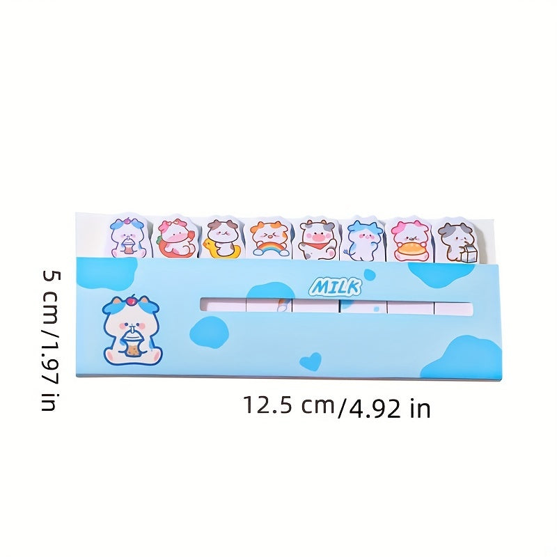 120 Sheets Cartoon Sticky Note Tearable Label Sticker