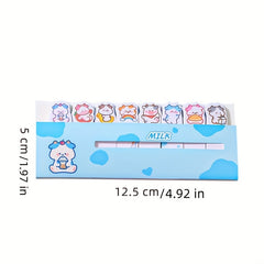 120 Sheets Cartoon Sticky Note Tearable Label Sticker