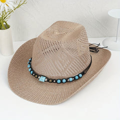 Breathable Sunshade Cowboy Hat for Outdoor Activities