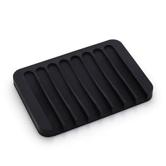 Silicone Soap Dish Non-slip Drainable Soap Pad Quick Drain Box
