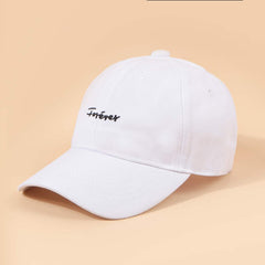 Letter Embroidered Baseball Cap Unisex Men Women Couple Hat Year Presents