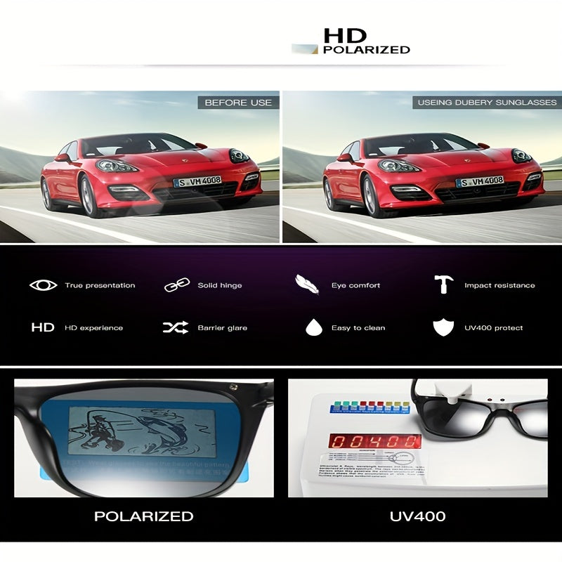 Men's Polarized Sunglasses UV Protection for Outdoor Sports