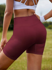 Seamless High Bounce Fitness Yoga Sports Shorts