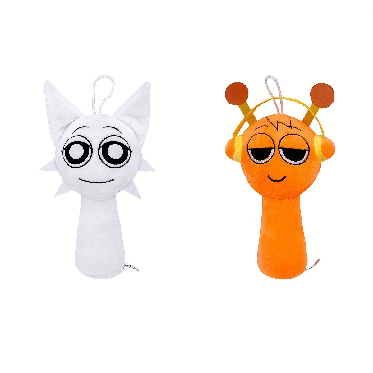 Prunki Plush Doll Rhythm Box Soft Toy Orange Purple
