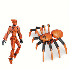 2 Combat Mecha Spider Kits with 18 Joints CCBY4.0