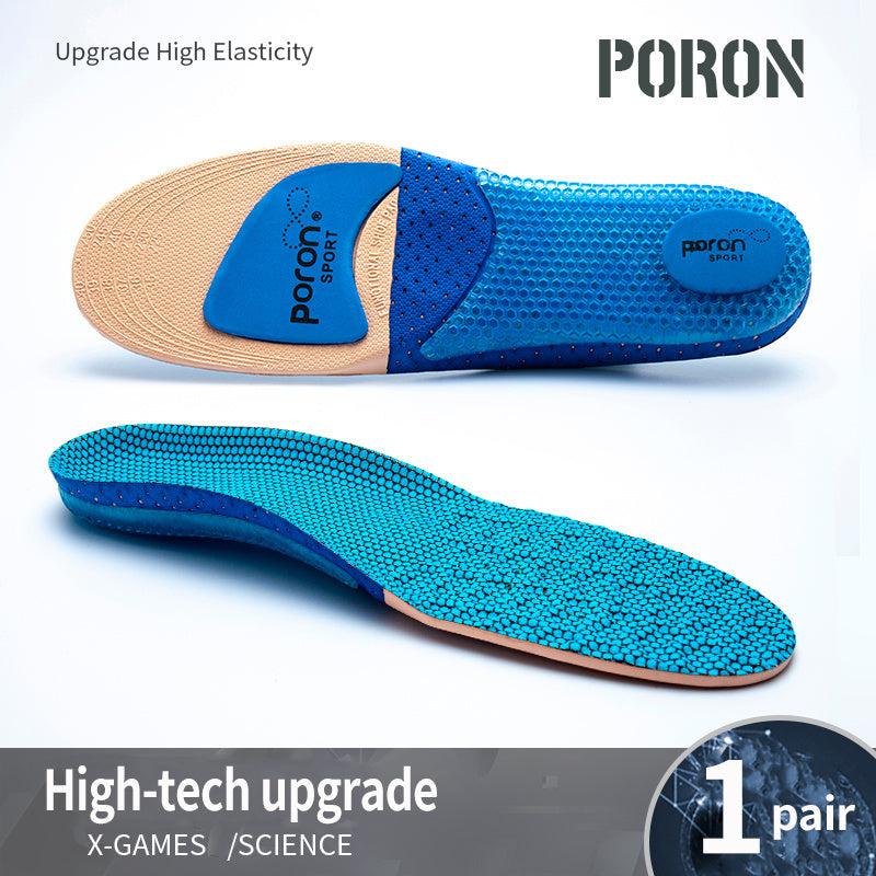 Silicone Elastic Air Cushion Sport Insoles Orthopedic Arch Support Pads