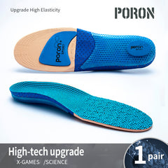 Silicone Elastic Air Cushion Sport Insoles Orthopedic Arch Support Pads