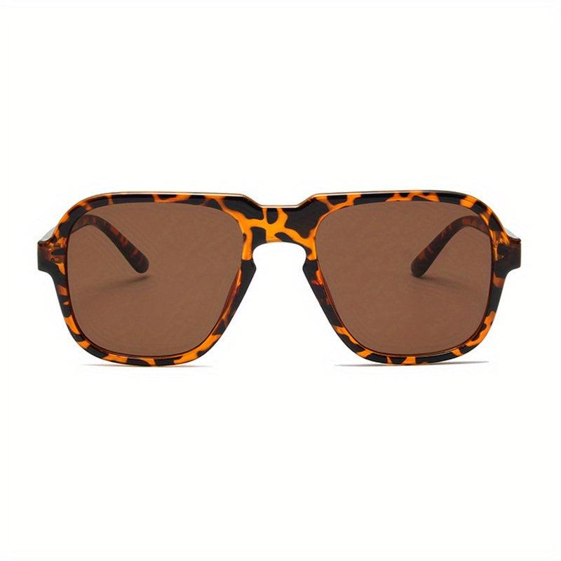 Aviator Square Sunglasses Retro Gradient Glasses UV400