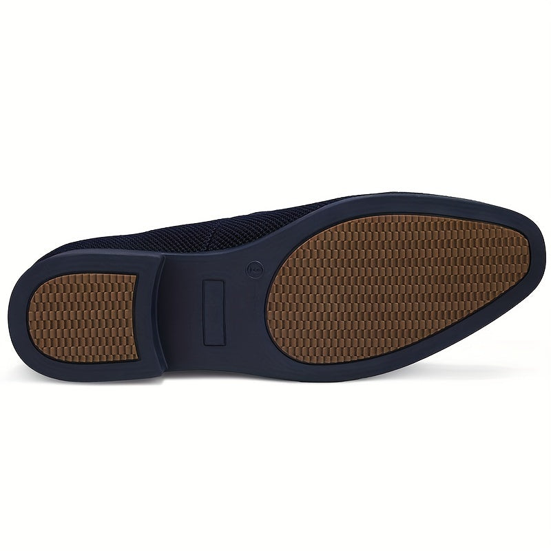Men's Breathable Slip On Loafers Formal Shoes