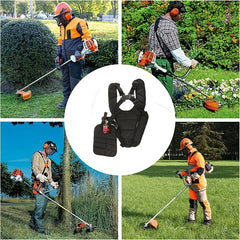 Double Shoulder Harness Strap for Brush Cutter Trimmer