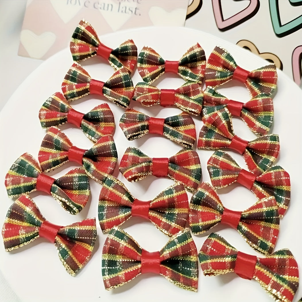 10pcs Butterfly DIY Gift Wrapping Decoration Christmas Head Flower Headwear